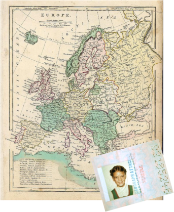 map & passport