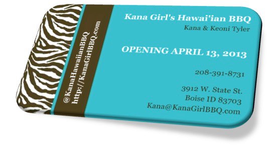Kana Girl's Hawaiian BBQ
